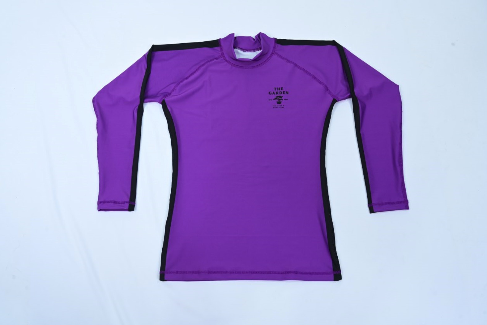 Warrior In The Garden rashguard in Purple