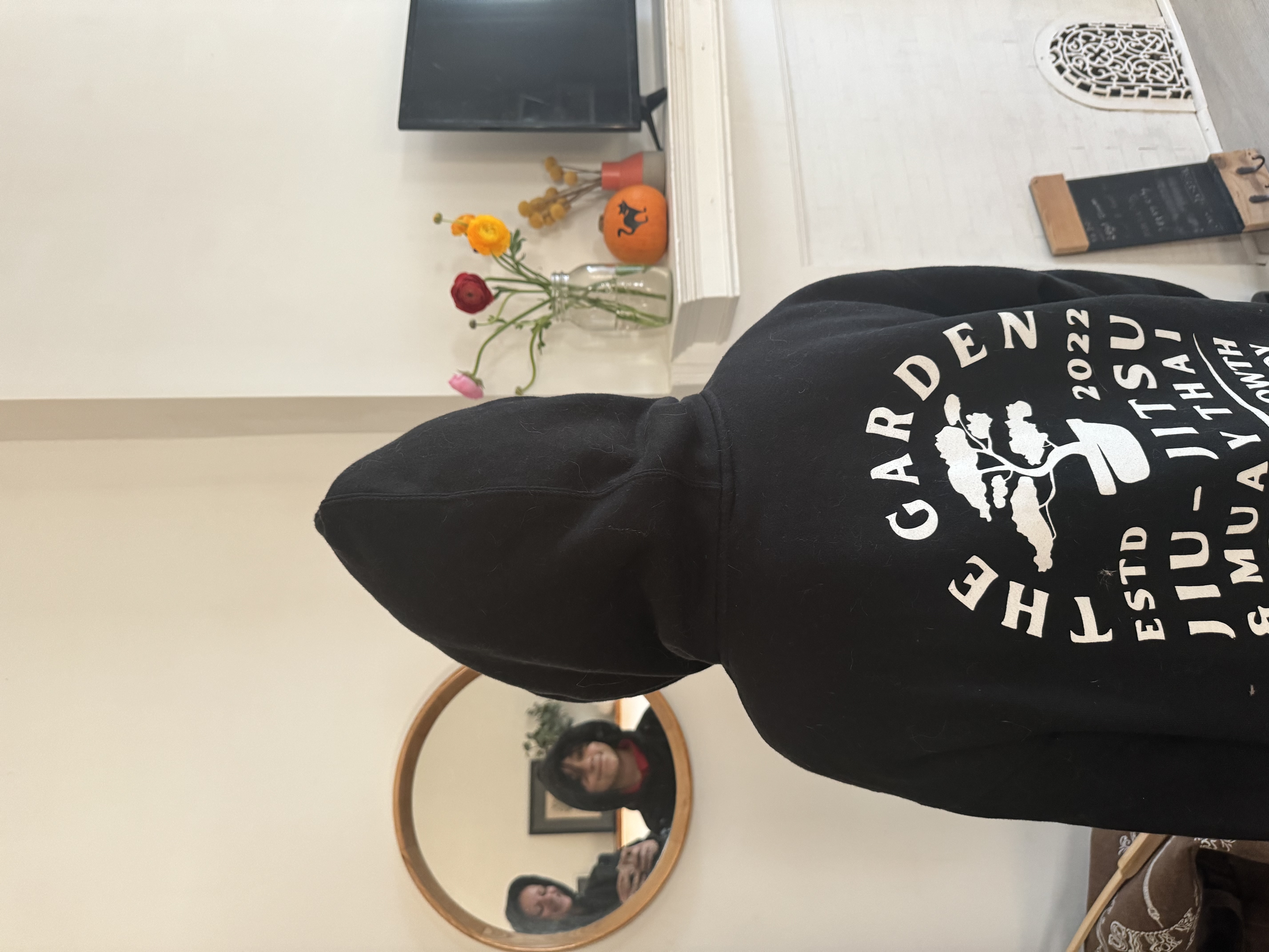 The Garden OG Black & White Hoodie